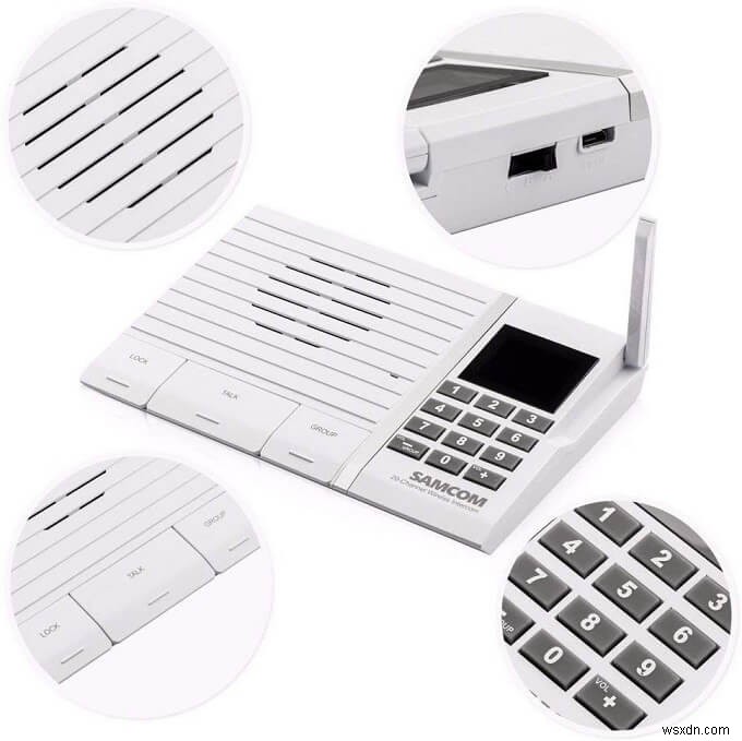 10 hệ thống liên lạc nội bộ không dây hàng đầu dành cho gia đình và doanh nghiệp nhỏ:Giải pháp đáng tin cậy và giá cả phải chăng 