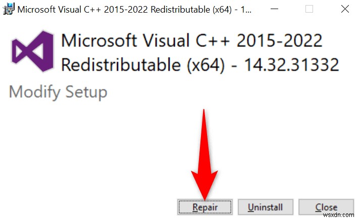 Giải quyết lỗi thời gian chạy Microsoft Visual C++ trên Windows:Hướng dẫn từng bước 