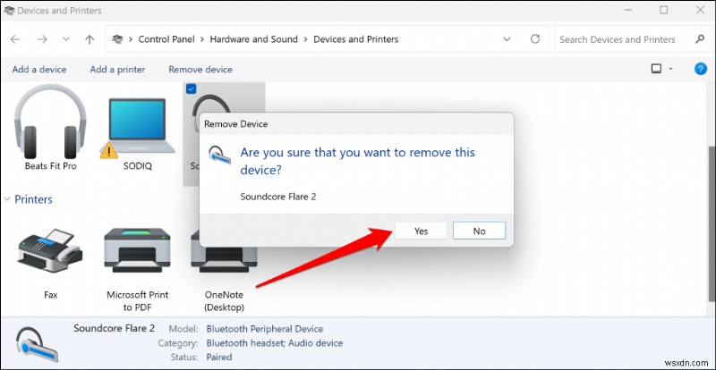 Giải quyết lỗi  Remove Failed  Bluetooth của Windows 11 – Hướng dẫn khắc phục nhanh 