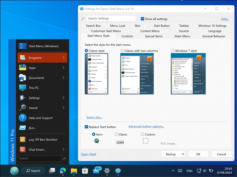 Các lựa chọn thay thế menu bắt đầu hàng đầu của Windows 11:Tìm sự thay thế tốt nhất cho trải nghiệm cổ điển 