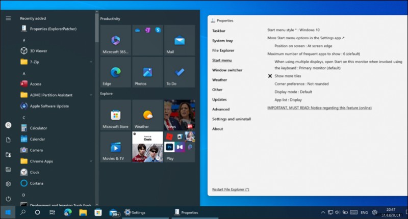 Các lựa chọn thay thế menu bắt đầu hàng đầu của Windows 11:Tìm sự thay thế tốt nhất cho trải nghiệm cổ điển 