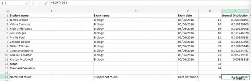 Hàm SQRT của Excel thành thạo:Hướng dẫn từng bước để tính căn bậc hai 
