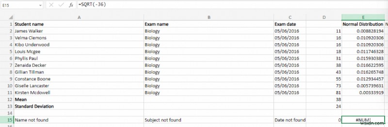 Hàm SQRT của Excel thành thạo:Hướng dẫn từng bước để tính căn bậc hai 