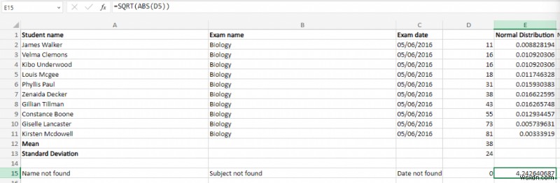 Hàm SQRT của Excel thành thạo:Hướng dẫn từng bước để tính căn bậc hai 