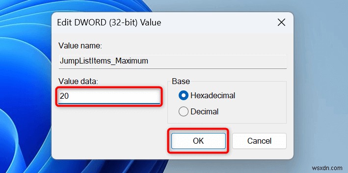 Làm chủ danh sách nhảy Windows 11:Tùy chỉnh mức độ hiển thị của mục 