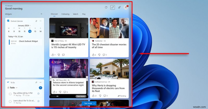 7 Widget Windows 11 cần thiết cho năng suất tối đa 