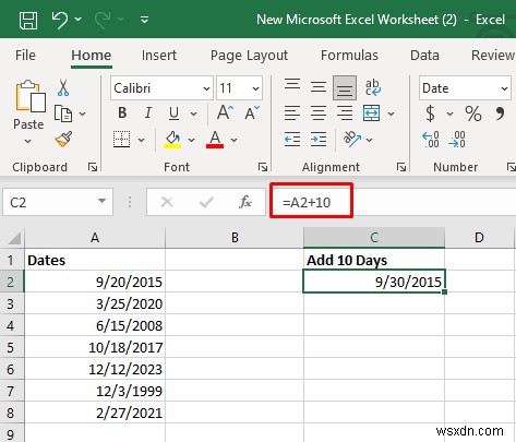 Bậc thầy về cộng và trừ ngày trong Excel:Hướng dẫn từng bước 