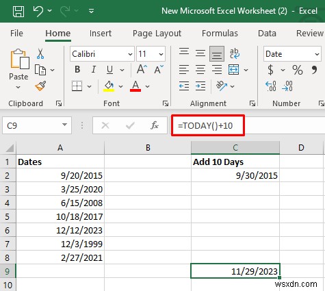 Bậc thầy về cộng và trừ ngày trong Excel:Hướng dẫn từng bước 