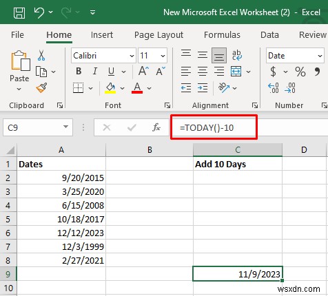 Bậc thầy về cộng và trừ ngày trong Excel:Hướng dẫn từng bước 
