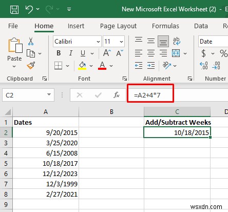 Bậc thầy về cộng và trừ ngày trong Excel:Hướng dẫn từng bước 