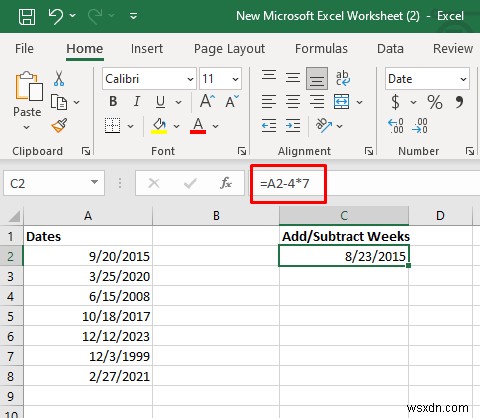 Bậc thầy về cộng và trừ ngày trong Excel:Hướng dẫn từng bước 