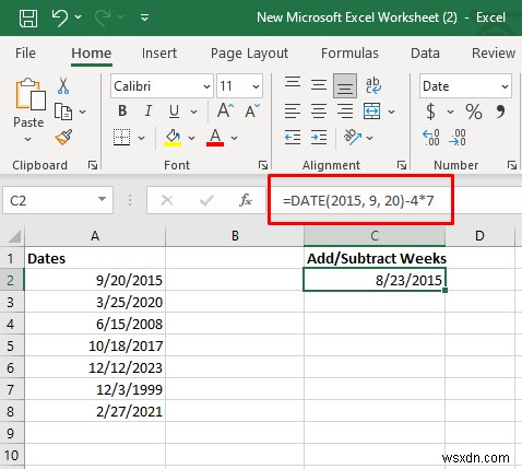 Bậc thầy về cộng và trừ ngày trong Excel:Hướng dẫn từng bước 