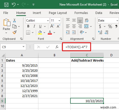 Bậc thầy về cộng và trừ ngày trong Excel:Hướng dẫn từng bước 