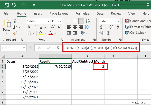 Bậc thầy về cộng và trừ ngày trong Excel:Hướng dẫn từng bước 