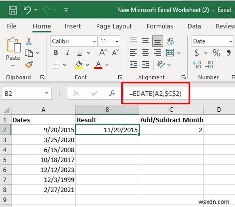 Bậc thầy về cộng và trừ ngày trong Excel:Hướng dẫn từng bước 