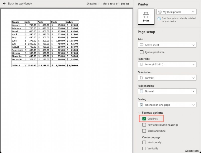 In bảng tính Excel có đường lưới:Hướng dẫn từng bước cho máy tính để bàn và web 
