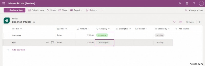 Làm chủ danh sách Microsoft:Hướng dẫn toàn diện về cộng tác và năng suất 
