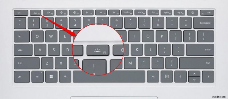 Điều chỉnh đèn nền bàn phím trên Surface Laptop:Hướng dẫn nhanh 