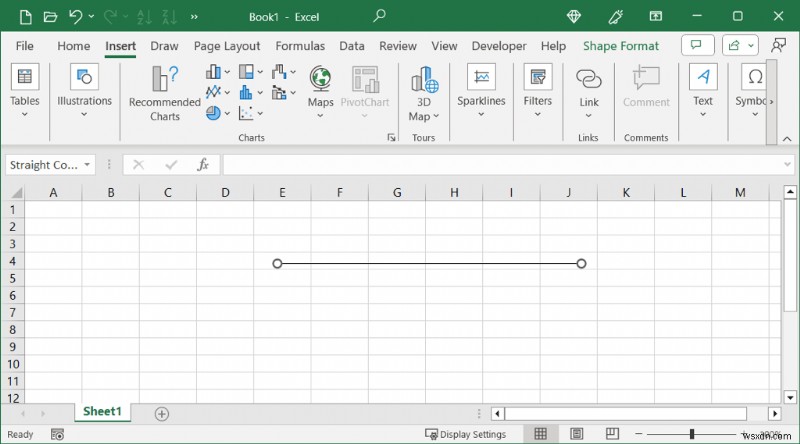 Cách áp dụng đường viền đậm và đường nét nâng cao trong Microsoft Excel 