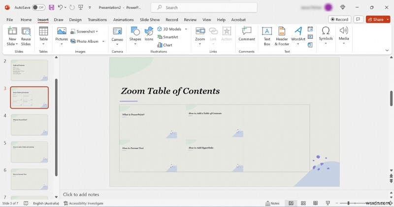 Tạo một slide mục lục chuyên nghiệp trong PowerPoint – Hướng dẫn từng bước 