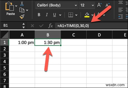 Thêm phút vào thời gian trong Excel:Hướng dẫn từng bước 