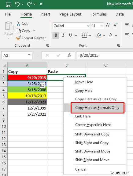 Master Excel:Các cách nhanh chóng để sao chép định dạng ô một cách dễ dàng 