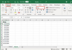 Chuyển đổi ngày tháng trong Excel thành số sê-ri:Hướng dẫn từng bước 