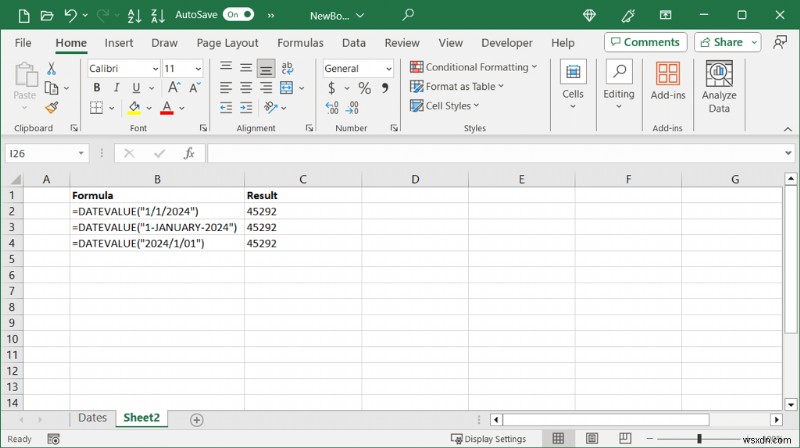 Chuyển đổi ngày tháng trong Excel thành số sê-ri:Hướng dẫn từng bước 