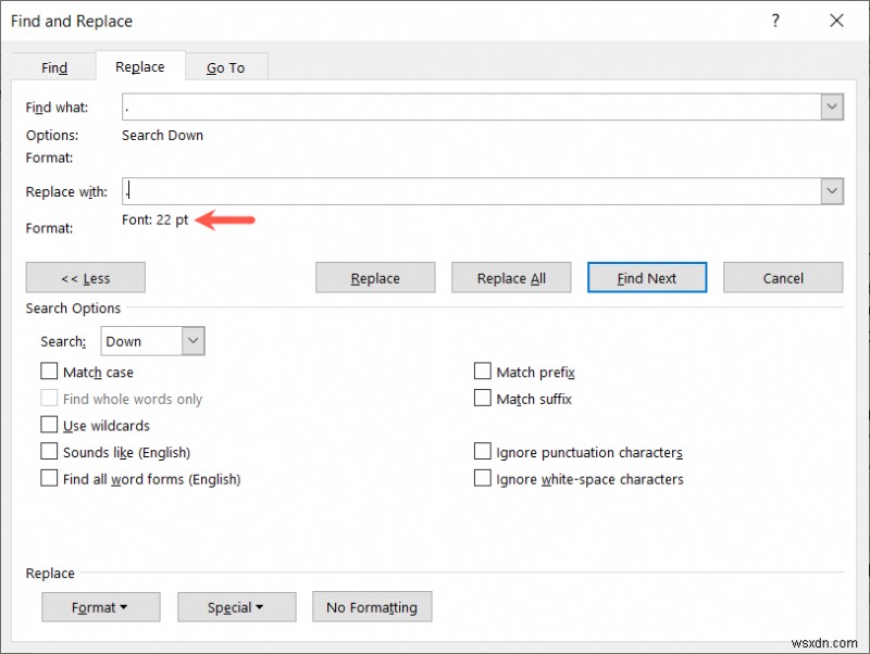 Cách phóng to dấu chấm trong Microsoft Word để in rõ hơn 