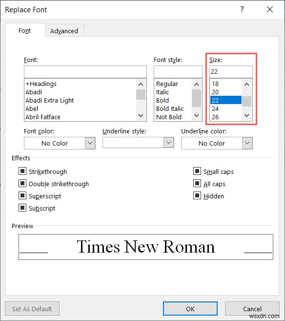 Cách phóng to dấu chấm trong Microsoft Word để in rõ hơn 