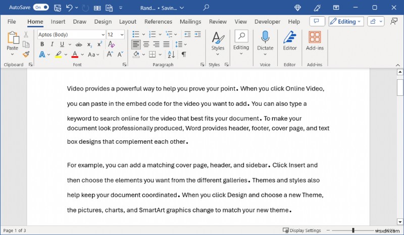 Cách phóng to dấu chấm trong Microsoft Word để in rõ hơn 