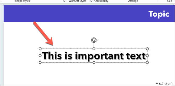 Cong văn bản trong PowerPoint:Mẹo từng bước để thu hút các slide 