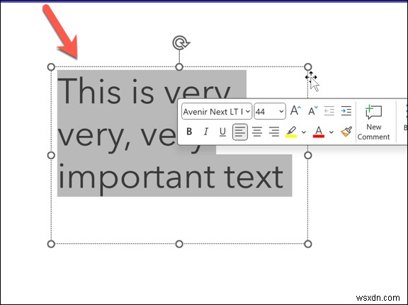 Cong văn bản trong PowerPoint:Mẹo từng bước để thu hút các slide 