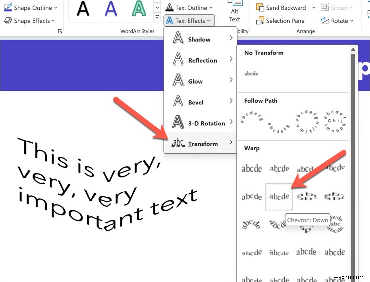 Cong văn bản trong PowerPoint:Mẹo từng bước để thu hút các slide 