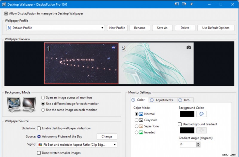 Ứng dụng kiểm soát hình nền hàng đầu cho Windows 11 - Nâng cao trải nghiệm máy tính để bàn của bạn 