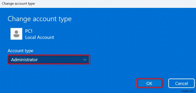 Giải quyết lỗi  Không thể liệt kê các đối tượng trong vùng chứa  trên Windows 10/11 