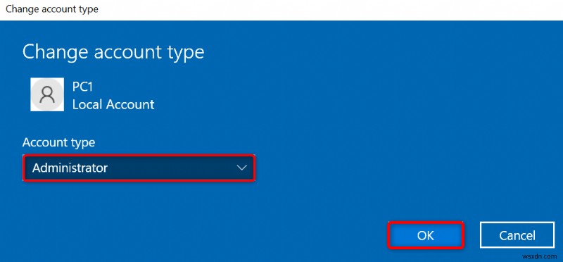 Giải quyết lỗi  Không thể liệt kê các đối tượng trong vùng chứa  trên Windows 10/11 