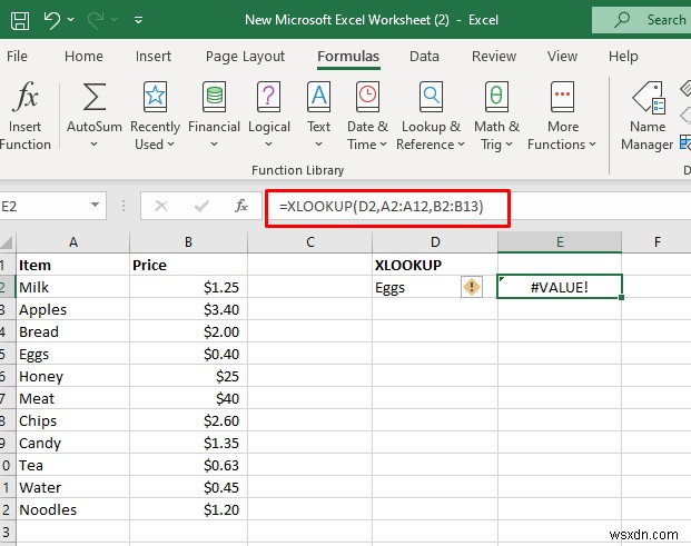 Sửa lỗi #VALUE! Lỗi trong Excel – Giải pháp nhanh chóng, đáng tin cậy 