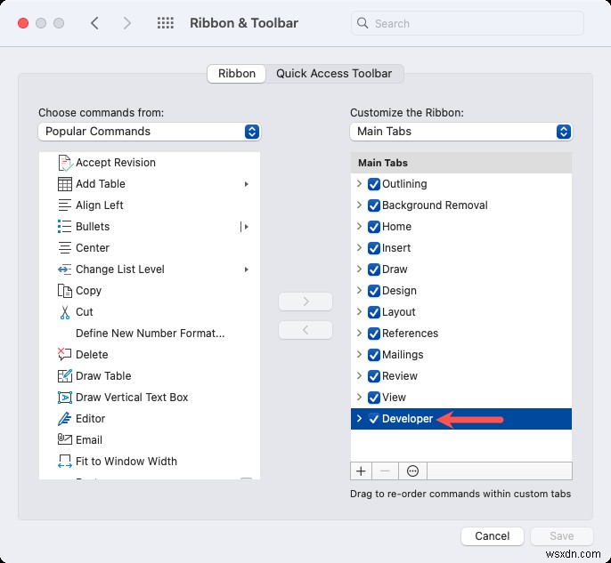 Kích hoạt và sử dụng tab nhà phát triển trong Microsoft Word:Hướng dẫn nhanh 