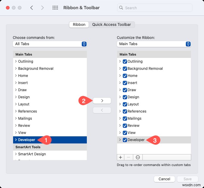 Kích hoạt và sử dụng tab nhà phát triển trong Microsoft Word:Hướng dẫn nhanh 