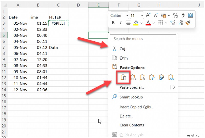 Giải quyết lỗi #SPILL trong Excel:Cách khắc phục từng bước để tràn mượt mà 