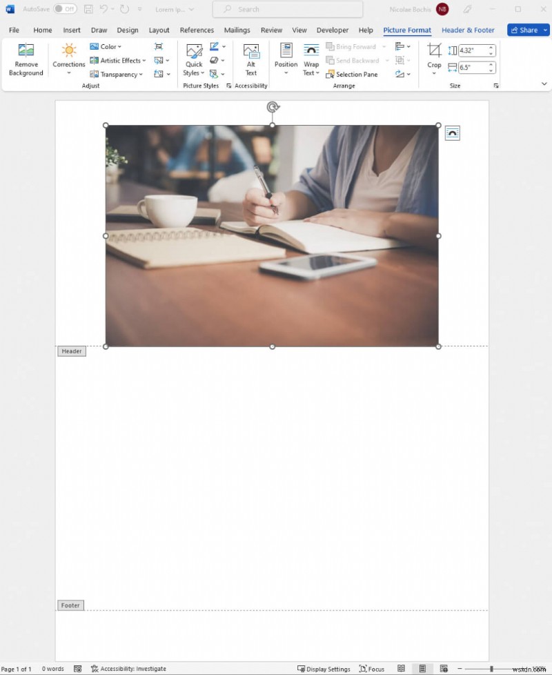 Bảo mật bố cục của bạn:Khóa hình ảnh trong Microsoft Word để định dạng nhất quán 