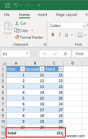 Thêm hàng tổng vào bảng tính Excel của bạn—Các bước đơn giản để có bản tóm tắt chính xác 