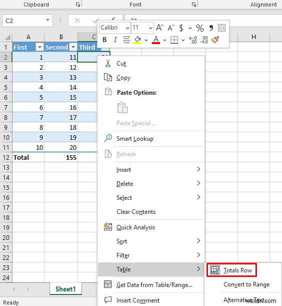 Thêm hàng tổng vào bảng tính Excel của bạn—Các bước đơn giản để có bản tóm tắt chính xác 