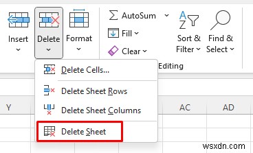 Hướng dẫn nhanh chóng và dễ dàng để xóa bảng tính trong Microsoft Excel 
