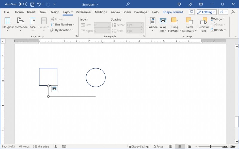 Tạo Genogram trong Microsoft Word:Hướng dẫn từng bước 