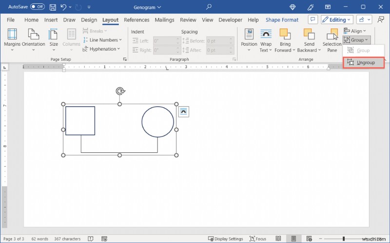 Tạo Genogram trong Microsoft Word:Hướng dẫn từng bước 