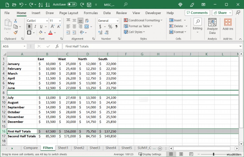 Làm chủ phong trào hàng Excel:Kỹ thuật hiệu quả để sắp xếp lại dữ liệu 