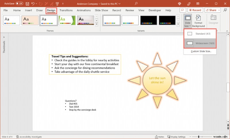 Điều chỉnh lề trang chiếu và văn bản trong PowerPoint để có bản trình bày chuyên nghiệp 
