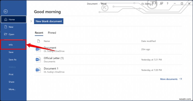 Khám phá thời điểm tài liệu Word được tạo hoặc sửa đổi trong Windows 